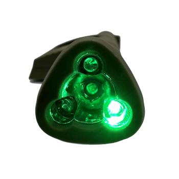 LED Helmlampe IR Weiß Rot Grün in Coyote Braun